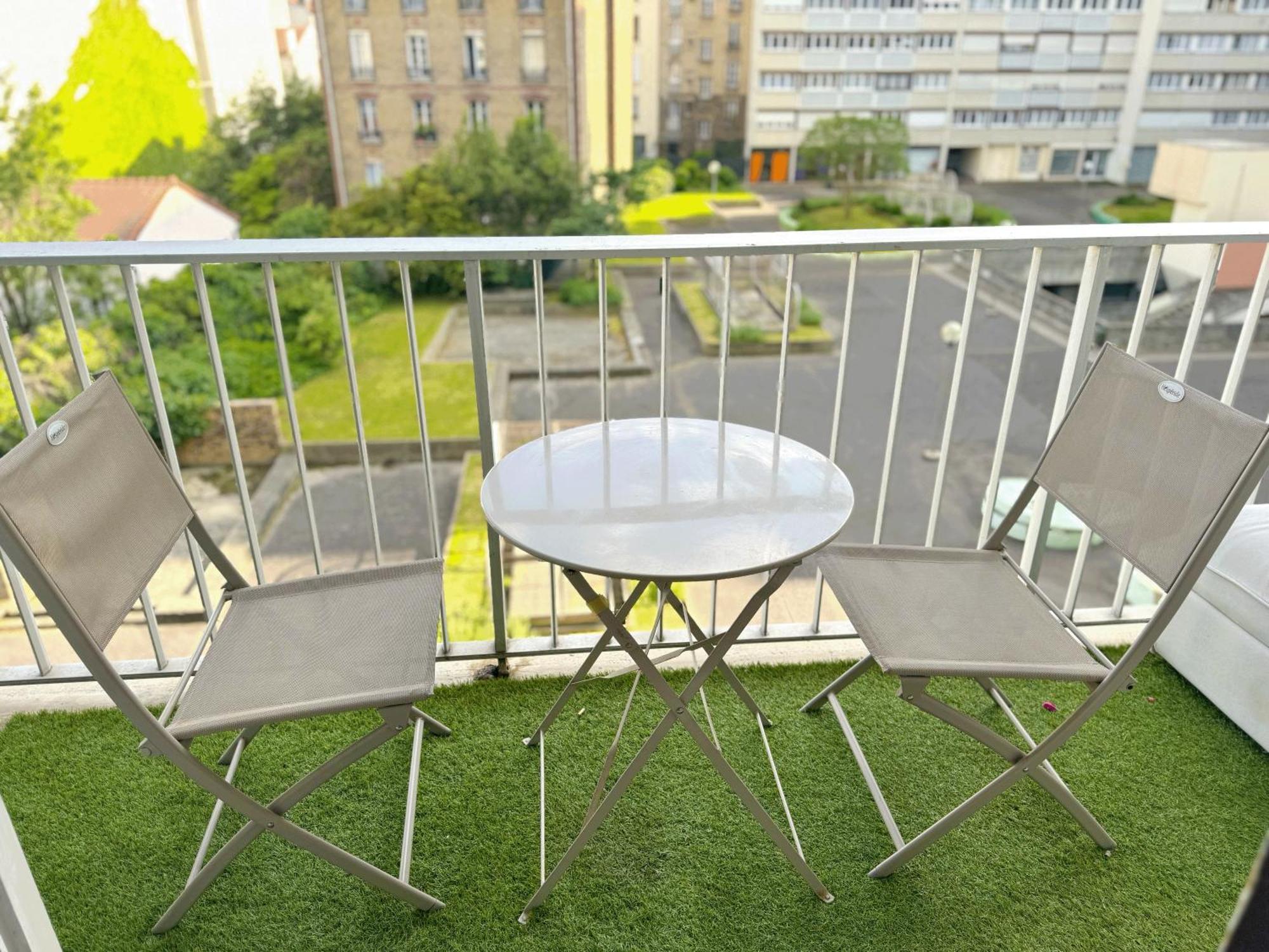 L'Ecrin De La Mairie Apartamento Bois-Colombes Exterior foto